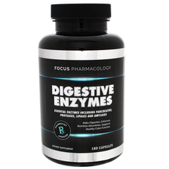 Focus Pharmacology digestive enzymes bottle for meal support