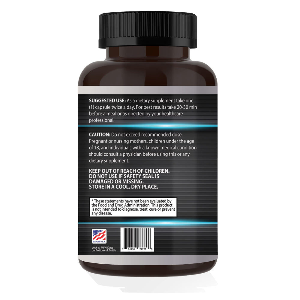 Focus Pharmacology probiotics blister pack showing gut balance benefits