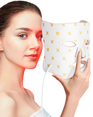 FOLOKE LED mask front view for at-home anti-aging sessions