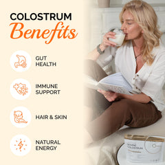 Folqs Bovine Colostrum Powder Kosher certification marked for purity