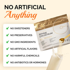 Folqs Bovine Colostrum Powder skin and tissue health focus suggests mobility support