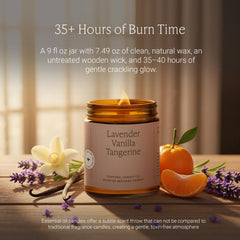Fontana Candle Co beeswax jar in recyclable glass highlights sustainability