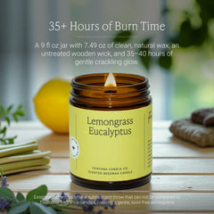 Fontana Candle Co clean burn wood wick enhances cozy evenings at home.