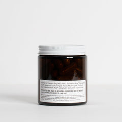 Food Over Drugs Colon Formula label showing organic herbal blend for colon wellness.