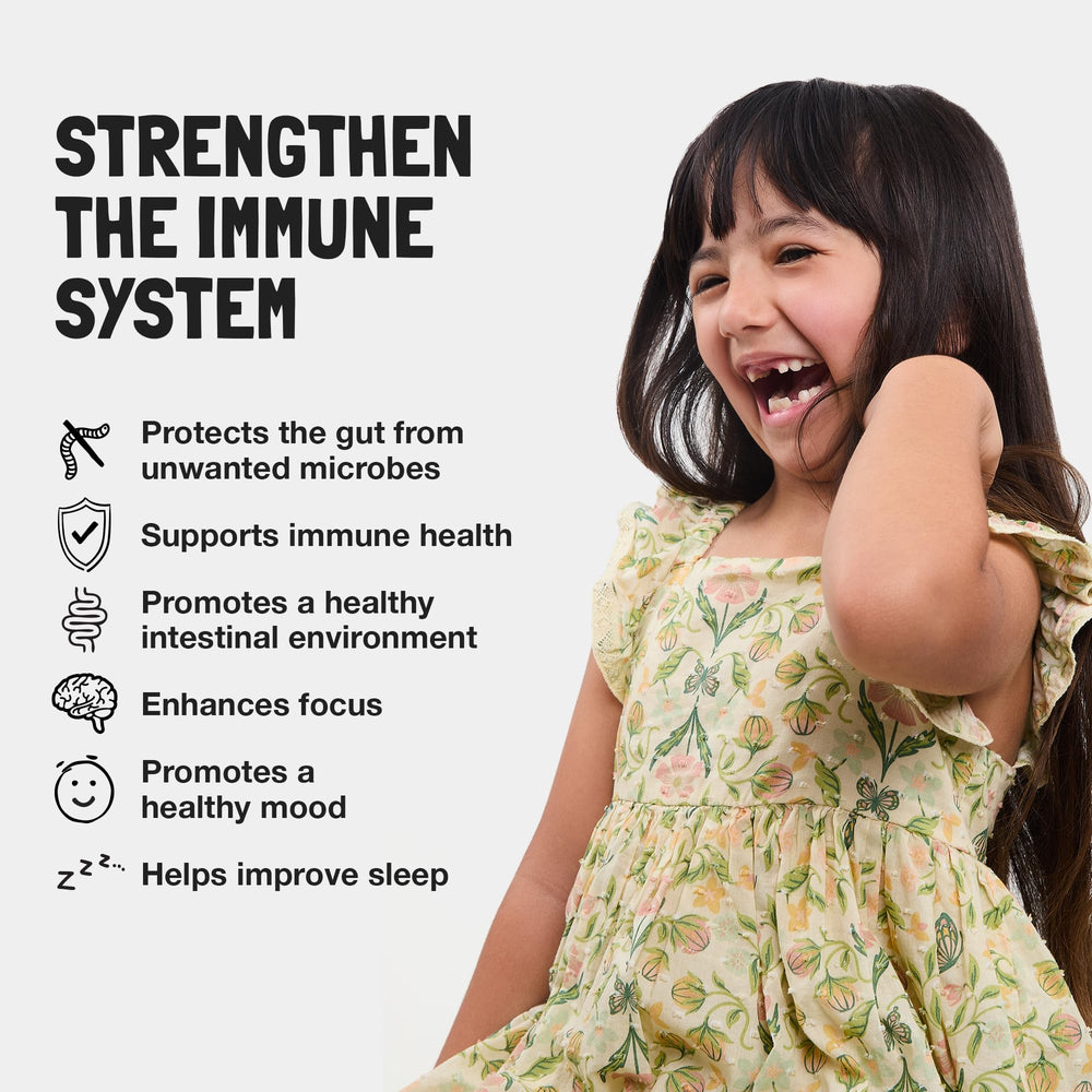 Food Over Drugs Para Formula kid-friendly taste supports daily routine.