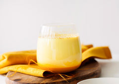 Food to Live Ashwagandha powder in a smoothie adds earthy notes.