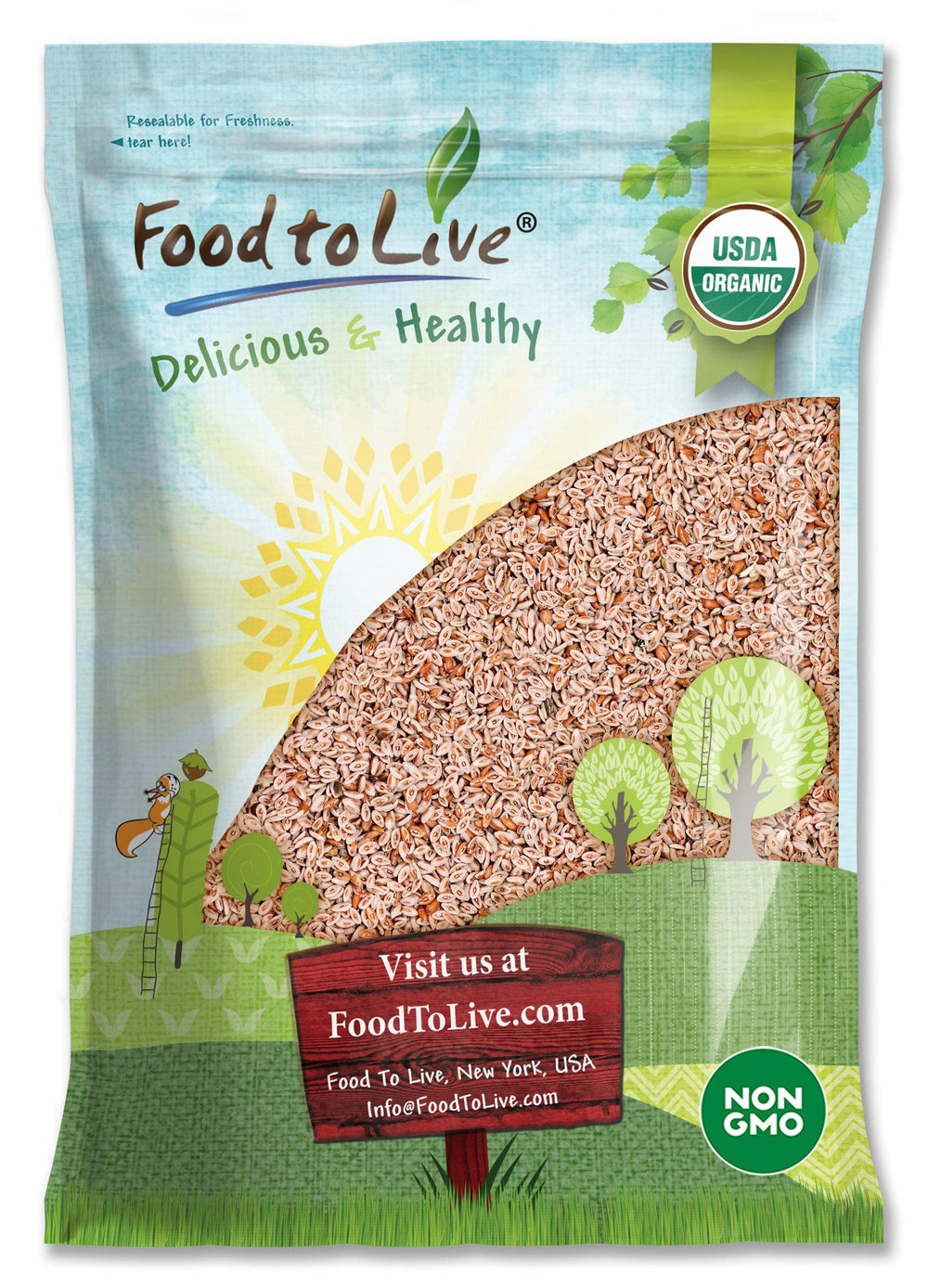 Food to Live psyllium seeds bottle shows a convenient fiber option for daily meals
