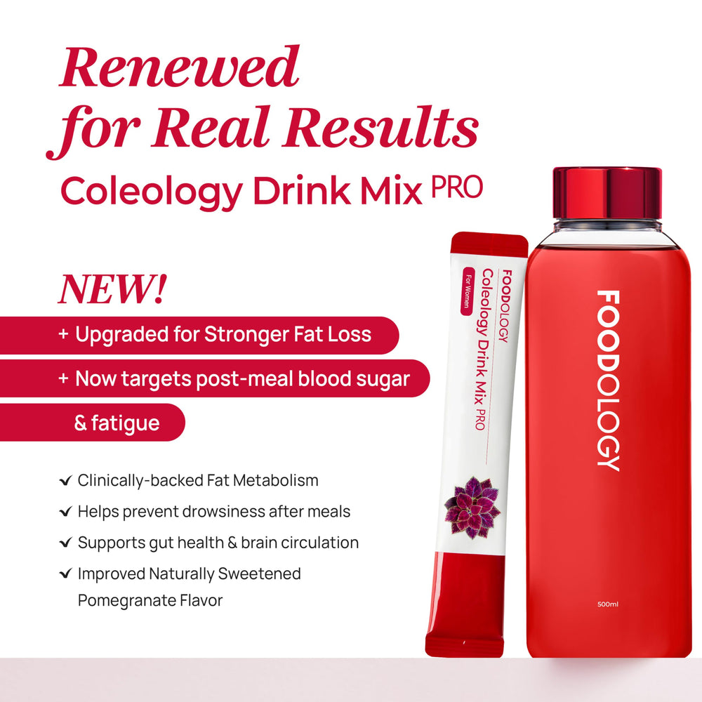FOODOLOGY Coleology Drink Mix Pro dissolving in water enhances hydration with natural flavor.
