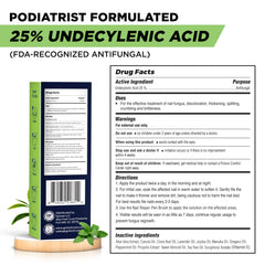 FOOT CURE full product displayed on a bathroom shelf