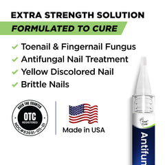 FOOT CURE Nail Repair Pen brush-tip for precise nail application