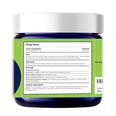 FOOT CURE balm applied on heel delivering quick hydration