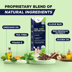 FOOT CURE Tea Tree Oil bottle highlights natural nail care