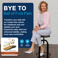 Footlogics lightweight Q-E-V-A material cushions the sole