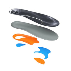 FootWave arch support design highlighting 3D foot alignment during play