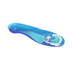 FootWave Kiddo side-profile insole supports stability for valgus and overpronation.