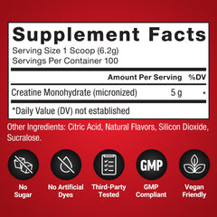 Athlete using Force Factor Creatine Monohydrate during workouts
