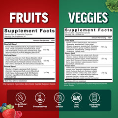 Force Factor Fruits & Veggies yogurt pairing for a nutrient boost.