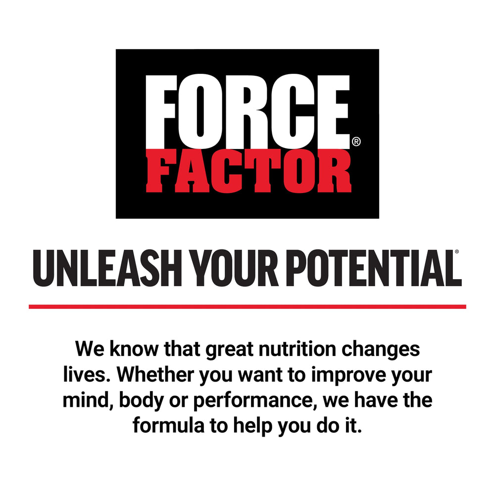 Force Factor NAD+ niacinamide capsule label highlighting plant-based absorption and premium manufacturing.