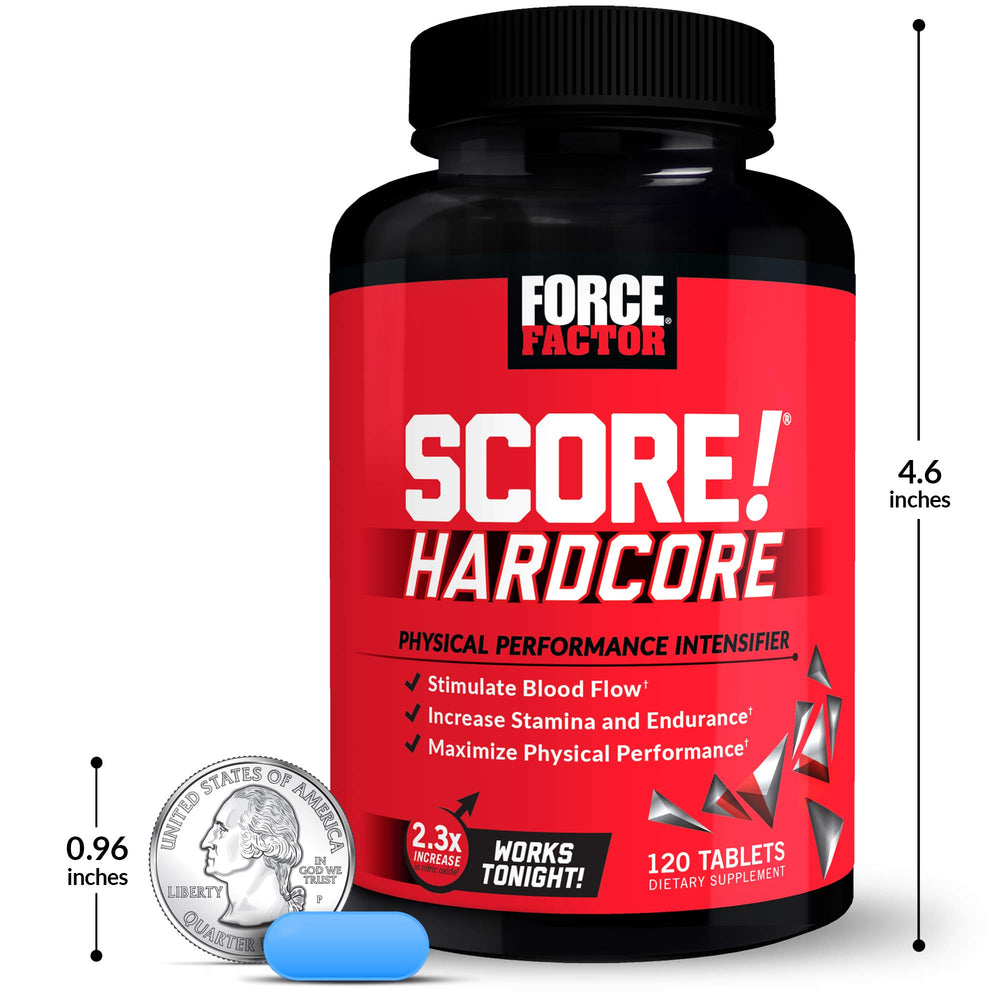 Force Factor SCORE 2 Pack packaging highlights heat exposure note and delivery considerations