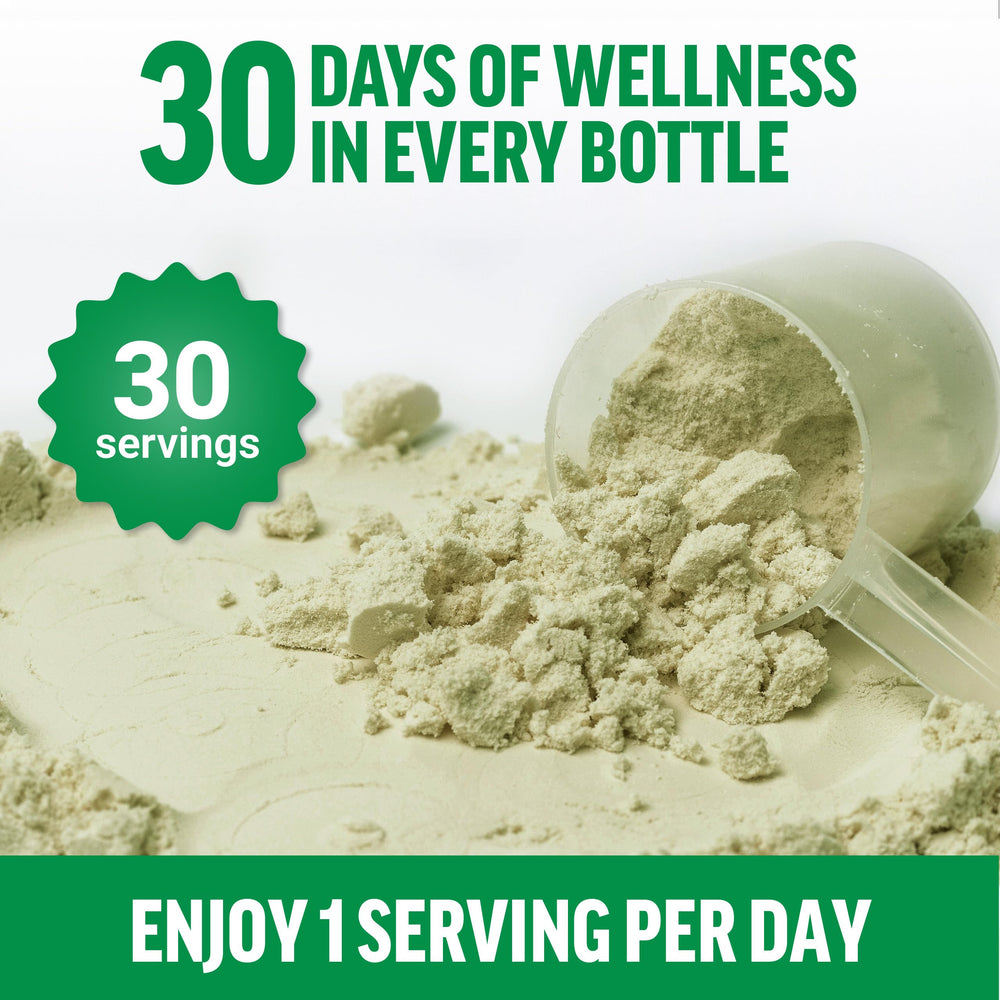 Force Factor Smarter Greens powder dissolving in water for quick nutrient boost