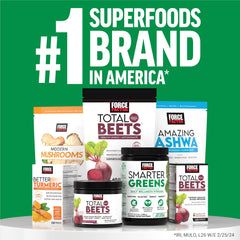 Force Factor Smarter Greens optimized for absorption with a Nutrient Absorption Complex