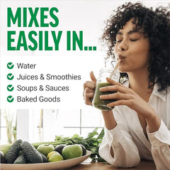 Force Factor Smarter Greens unflavored powder ready to mix with foods