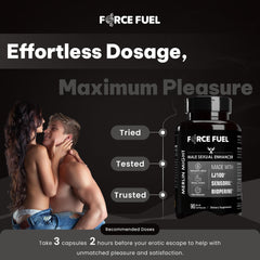 Force Fuel 30-dose bottle label — promotes easy daily use.