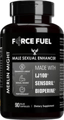 Force Fuel sex pills for men bottle front — convenient stamina support.