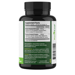 ForestLeaf Berberine box and bottle on white background highlighting natural ingredients