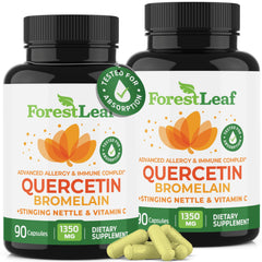 ForestLeaf Quercetin bottle front for everyday wellness support