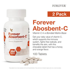 Absorbent-C honey oat bran tablet close-up highlighting enhanced absorption