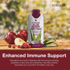 Forever Living Aloe Berry Nectar six-pack packaging, convenient for families and on-the-go.
