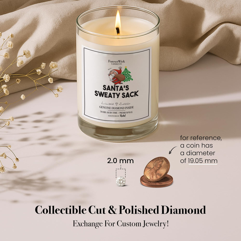 ForeverWick label close-up emphasizes premium branding and gift appeal.