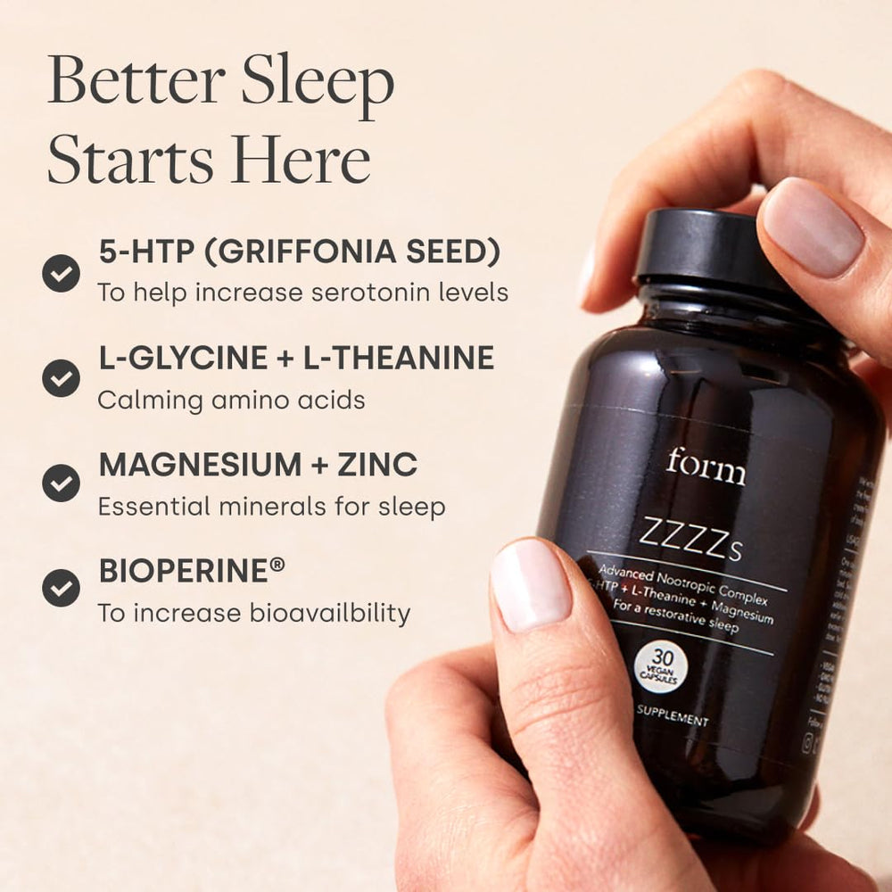 Form ZZZZs nighttime routine scene for winding down before bed