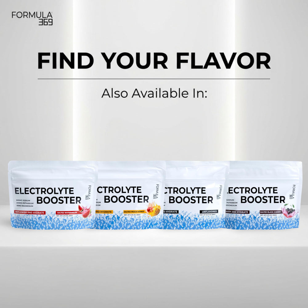 Endurance focused hydration with Formula 369 during long sessions