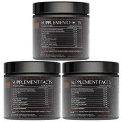 Formulation Factory Boss Mode label closeup highlights ingredient list and branding.
