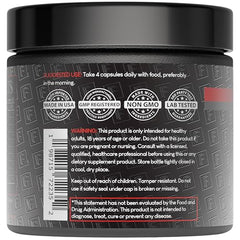 Whole bottle on a gym bench illustrating daily energy and focus use