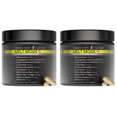 Formulation Factory Melt Mode bottle front with four‑month supply for daily energy support
