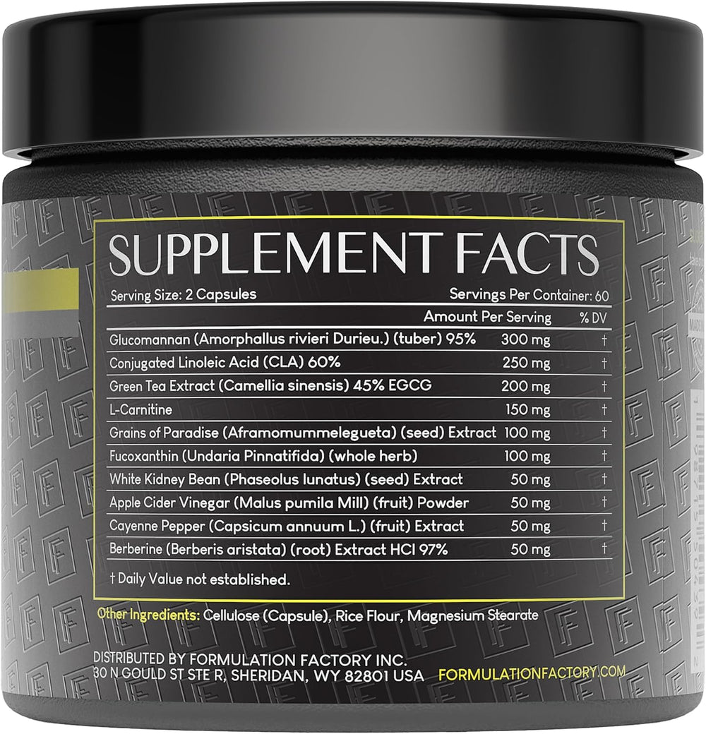 Formulation Factory Melt Mode capsules ready for daily energy and appetite balance