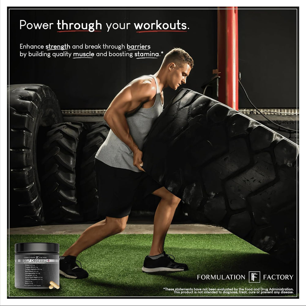 Formulation Factory Self Obsessed label detail highlights quality and care.