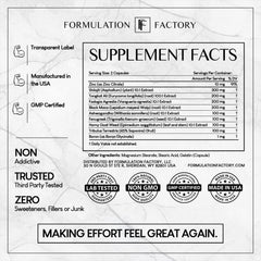 Formulation Factory 12-week evolution timeline visualizes steady vitality progress