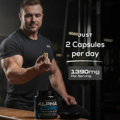 Formulux Alpha Core in daily routine scene, integrates into morning use.