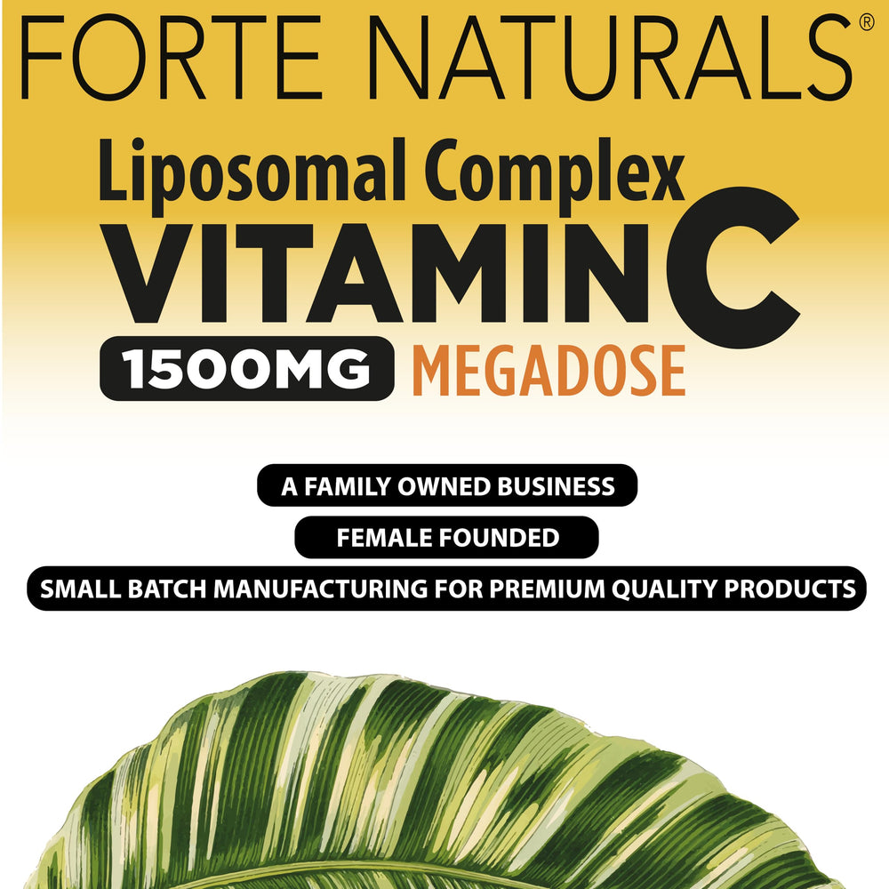 FORTE NATURALS 90-day supply packaging suggests long term value.