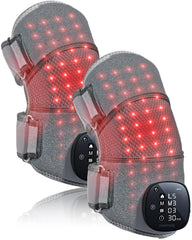 FORTHiQ RED+ knee massage with heat delivers targeted warmth for post-workout recovery.