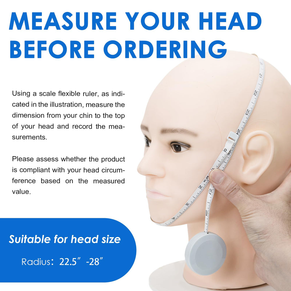 Non-stick hair surface on Forzacx chin strap protects pillows