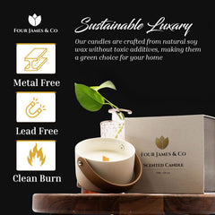 Four James & Co gift-ready packaging makes gifting effortless.