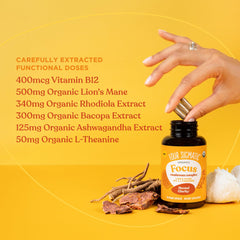 Four Sigmatic Focus with L-Theanine for calm, caffeine-free focus