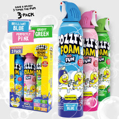 FOZZI'S foam spray trigger bottle enables easy aim-and-splash for kids.