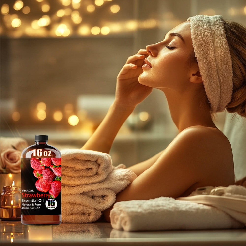 FRAOIL Strawberry essential oil ideal for gifts with seasonal charm.