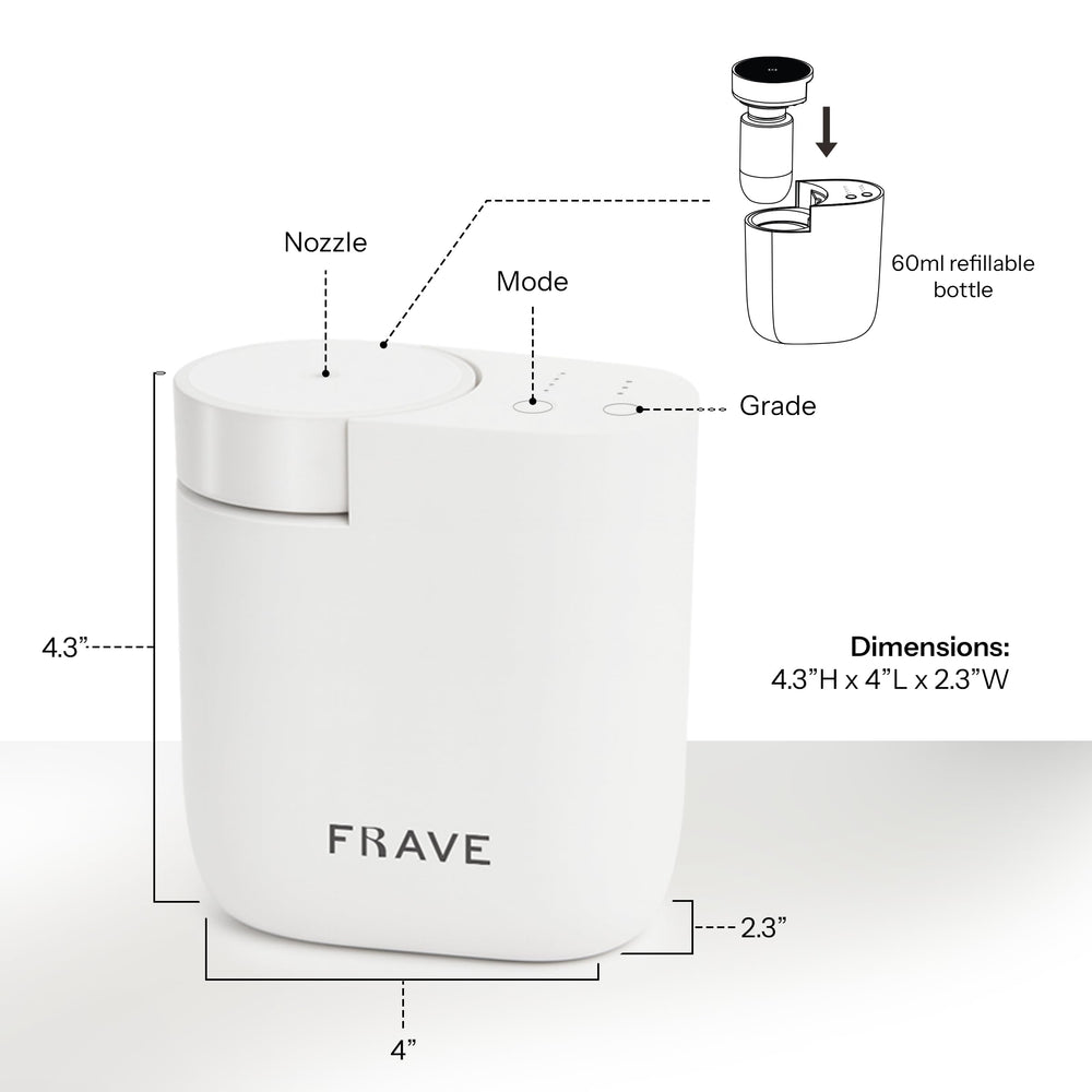 Frave Air Lux Diffuser operates quietly for bedrooms and offices.